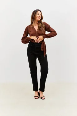 Acetate Slinky Bodysuit|In the Style New