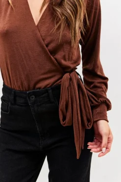 Acetate Slinky Bodysuit|In the Style New