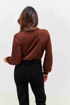 Acetate Slinky Bodysuit|In the Style New