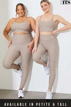Active Sculpt Ribbed Sports Leggings|Fits Outlet