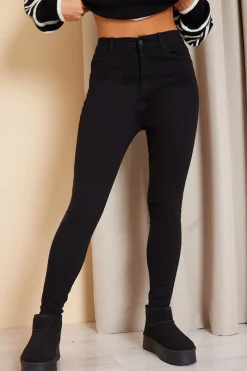 Adjustable Skinny Jeans|In The Style Clearance