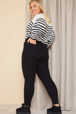 Adjustable Skinny Jeans|In The Style Clearance