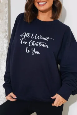 All I Want For Christmas Is You' Charity Christmas Sweater|In The Style New