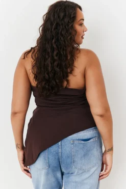 Asymmetric Bandeau Top|In the Style Clearance