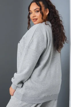 Athletic' Slogan Sweater|In the Style