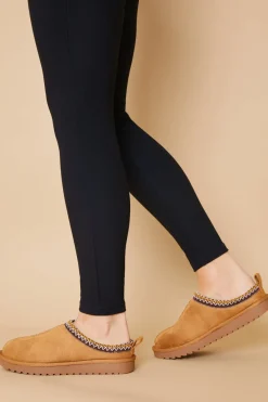 Aztec Faux Suede Shoe|In The Style Clearance