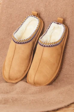 Aztec Faux Suede Shoe|In The Style Clearance