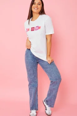 Be Mine Graphic T-Shirt|In The Style Sale