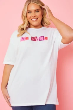 Be Mine Graphic T-Shirt|In The Style Sale