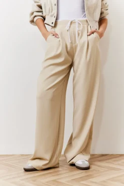 Waistband Detail Tailored Trouser|In The Style Best