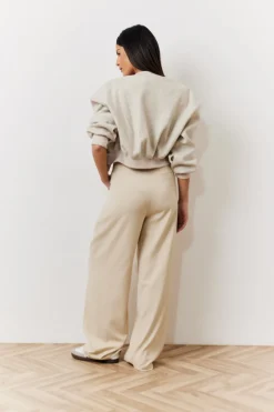 Waistband Detail Tailored Trouser|In The Style Best