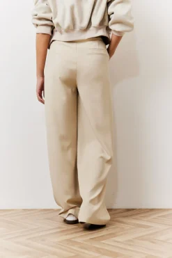 Waistband Detail Tailored Trouser|In The Style Best
