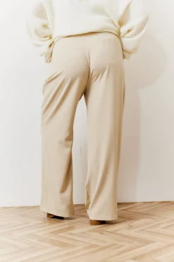 Waistband Detail Tailored Trouser|In The Style Best