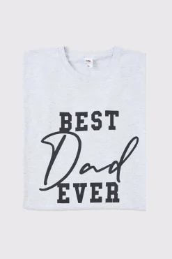 Best Dad Ever T-Shirt|In The Style Discount