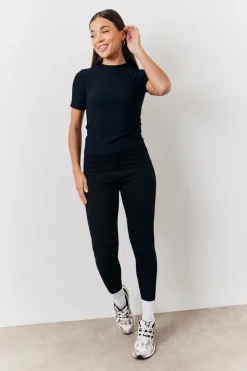 2 Pack Jersey Legging|In The Style Hot