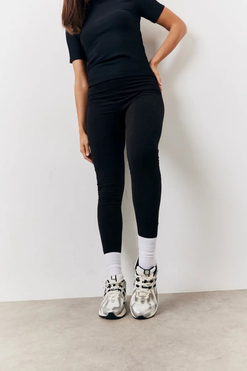2 Pack Jersey Legging|In The Style Hot