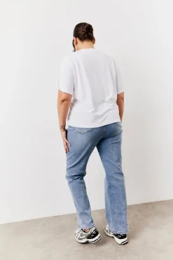 Black and White 2 Pack Slouchy V-Neck T-Shirt|In The Style Online