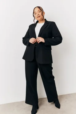 Elasticated Waist Wide Leg Trouser|In The Style Best