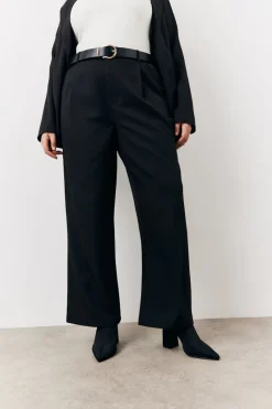 Elasticated Waist Wide Leg Trouser|In The Style Best