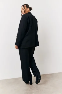 Relaxed Pocket Detail Blazer|In The Style Outlet