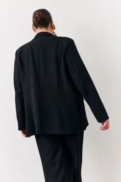 Relaxed Pocket Detail Blazer|In The Style Outlet