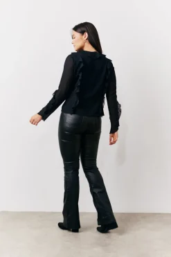 Ruffle Chiffon Blouse|In The Style Discount