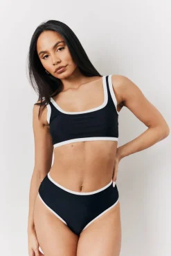 Scoop Neck Bikini Top|Fits Online