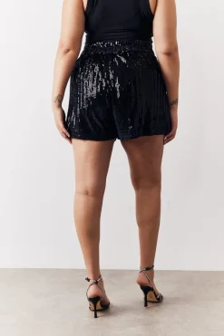 Sequin Boxy Shorts|In the Style New