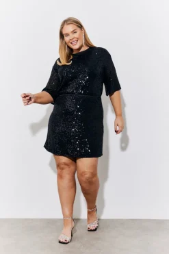 Sequin Mini Skirt|In the Style Best