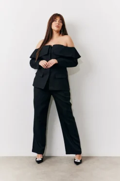 Tailored High Waist Trouser|In the Style