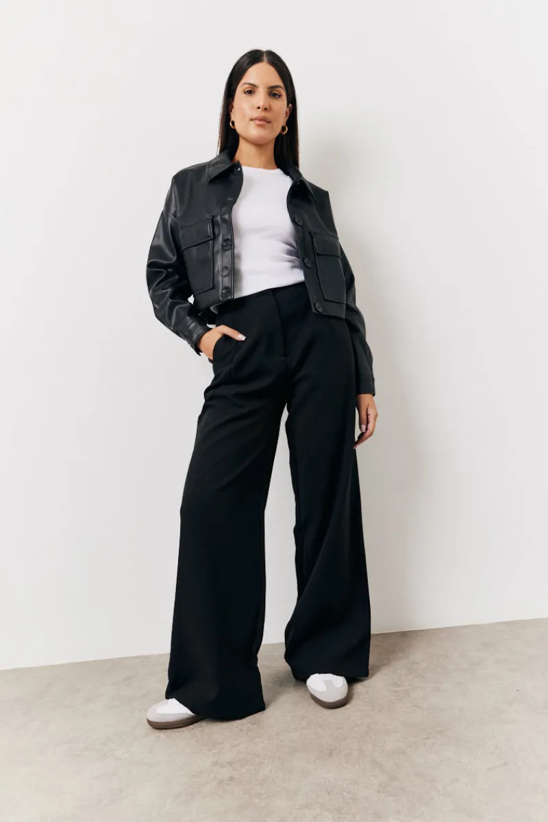 Tailored Wide Leg Trouser|In the Style Sale