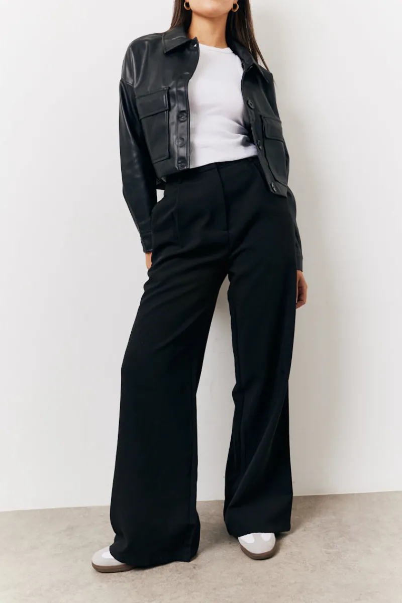 Tailored Wide Leg Trouser|In the Style Sale