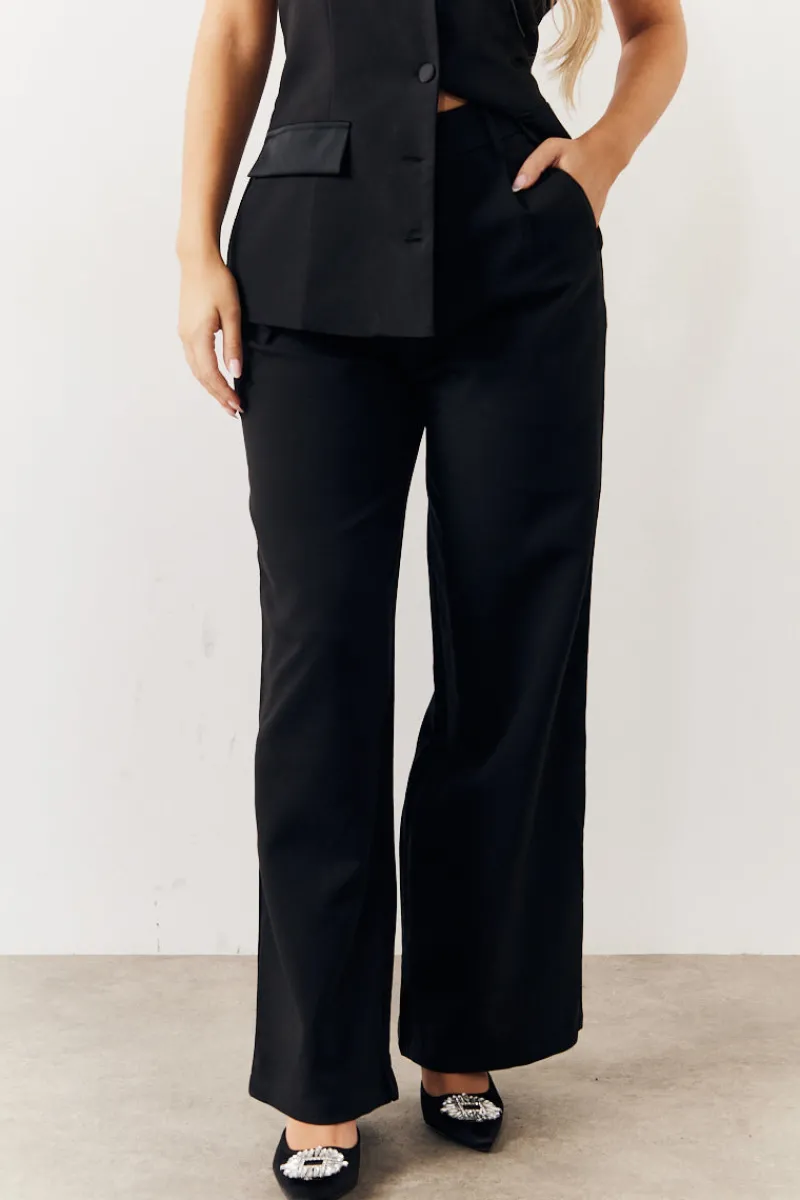 Tailored Wide Leg Trouser|In the Style Sale