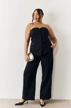 Tailored Wide Leg Trouser|In the Style Sale