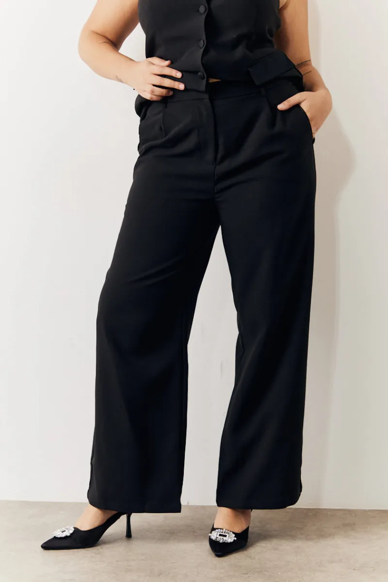 Tailored Wide Leg Trouser|In the Style Sale