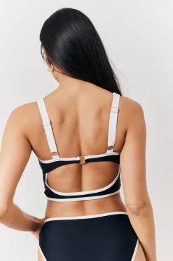 U Bar Swim Crop Top|Fits Clearance