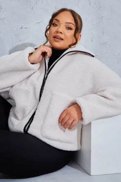 Borg Contrast Jacket|In the Style