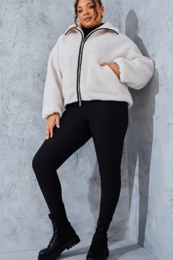 Borg Contrast Jacket|In the Style