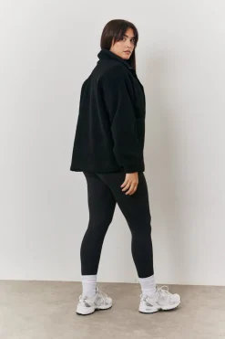 Borg Jacket With Pocket Detail|In the Style New