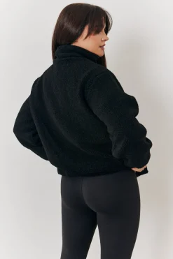 Borg Jacket With Pocket Detail|In the Style New