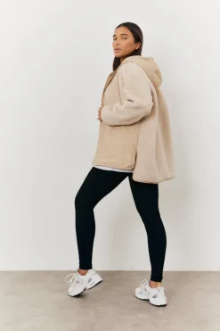 Borg Patched Quilted Jacket|In the Style Best