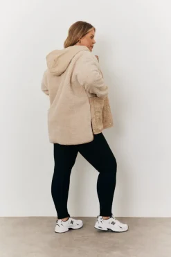 Borg Patched Quilted Jacket|In the Style Best