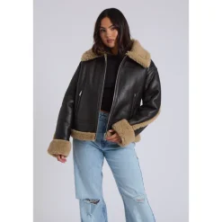 Borg Trim Bonded Aviator|Urban Bliss Discount