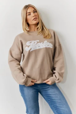 BOSTON OVERSIZED SWEATER|In The Style Online