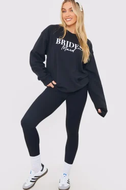 Bridesmaid Crew Neck Sweatshirt|In The Style Best