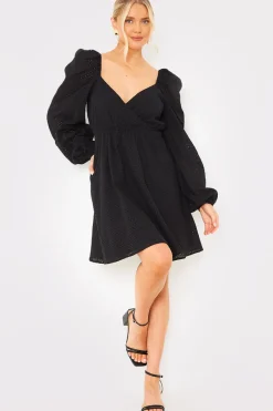 Broderie Cut Out Mini Dress|In the Style Sale
