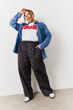 Leopard Print Trousers|In The Style New