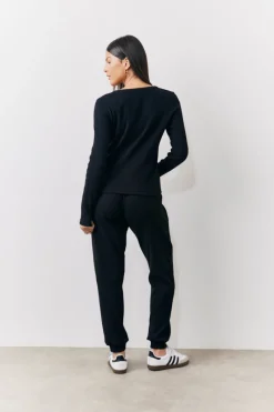Brushed Rib Co Ord Cardigan|In The Style Clearance