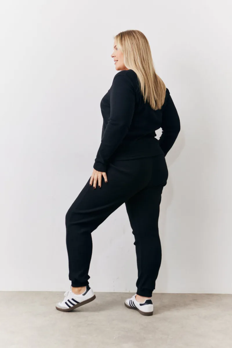 Brushed Rib Co Ord Cardigan|In The Style Clearance