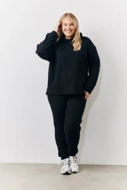 Brushed Rib Co Ord Hoodie|In The Style